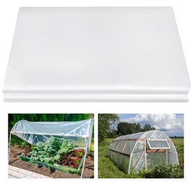 Greenhouse Film, 2 x 3 m Greenhouse Film, Transparent Polyethylene Film, Garden Film, Greenhouse Film, Plastic Film for Greenhouse, Tomato House, Polytunnel