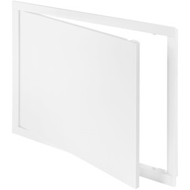 Vent Systems 16" x 12" Inch White Plastic Access Panel – ABS Service Door Cover for Drywall, Wall, Ceiling – Easy Open, Close for Plumbing, HVAC Systems – Indoor Use for Home and Office Improvement