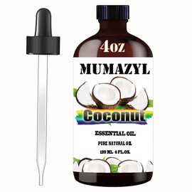 Coconut Essential Oil, Coconut Fragrance Oil 4 Fl Oz 120ML for Diffuser Humidifier Yoga Cleaning DIY Candle Soap Making Coconut Essential Oils