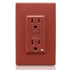 Leviton Renu GFCI Outlet Kit, 15 Amp, RGF15-KRE, Red Delicious