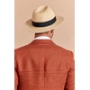 Joywant Men's Kyle Sun Straw Fedora Hat, UPF 50+ Packable