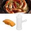 Plastic Sausage Casings Inedible Casings with Sausage Stuffing Tubes Manual
