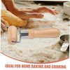 OHPHCALL Wooden Rolling Pin Kitchen Utensil Non Stick Dough Roller