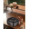 GESPERT Multifunctional Smokeless Ashtray, Ashtrays for Smokers Indoor, USB Rechargeable