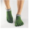 Men's Toe Socks, 5 Pairs Men's Toe Socks for Running
