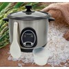 Westinghouse 220 Volt Rice Cooker 10 Cup, Non Stick Cooking