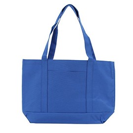 Daily Use Shoulder Tote Bag/Reusable Tote Bag/Grocery Tote Bag (Royal Blue)