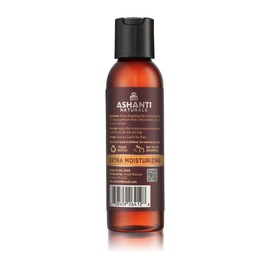 Ashanti Naturals Pure Shea and Sweet Almond Oil for Hair and Skin | Moisturizing Body Oil for Dry Skin, Scalp and Hair [Fragrance: Midnight Amber, 4 oz]