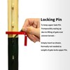 T-Post Metal Gate Hinge Pins - 5/8 Pin, Outdoor Chain