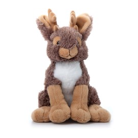 The Petting Zoo Jackalope Stuffed Animal, Gifts for Kids, Wild Onez Zoo Animals, Jackalope Plush Toy 12 inches