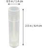 Envase de Bálsamo Labial Rellenable 5g Pp Pet 60 Piezas