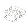 Char-Broil 140 569 - Baskets Sideburn Rib Holder, Silver