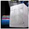 Mr.You Washing Machine Dustproof Cover for Front Washing Machine (Silver)