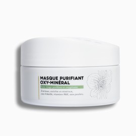 PIN UP SECRET - Oxy-Mineral Mask with Beeswax - Care with Natural Dead Sea Mud and Trace Elements - Anti-Blemishes and Anti-Redness - 200 g