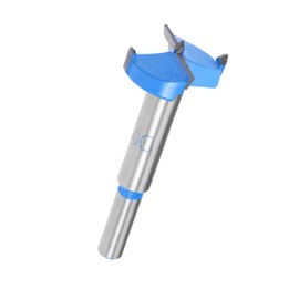 TA-VIGOR Forstner Drill Bit 32mm, Tungsten Carbide Wood Hole Saw Auger Opener for Woodworking Hinge Hole Drilling Boring Bit Cutter Blue