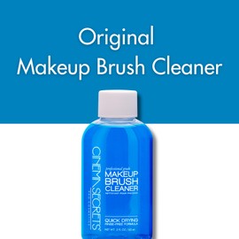CINEMA SECRETS Cinema Secrets Original Makeup Brush Cleaner Solution - Professional Cleanser for Makeup Brushes - Quick-Drying, Rinse-Free Formula - Removes Stubborn Waterproof Make Up - Vanilla (2 fl oz)