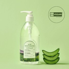 Deoproce Aloe Moisturizing Soothing Gel 390ml / 디오프러스 알로에 모이스처라이징 수딩젤 390ml