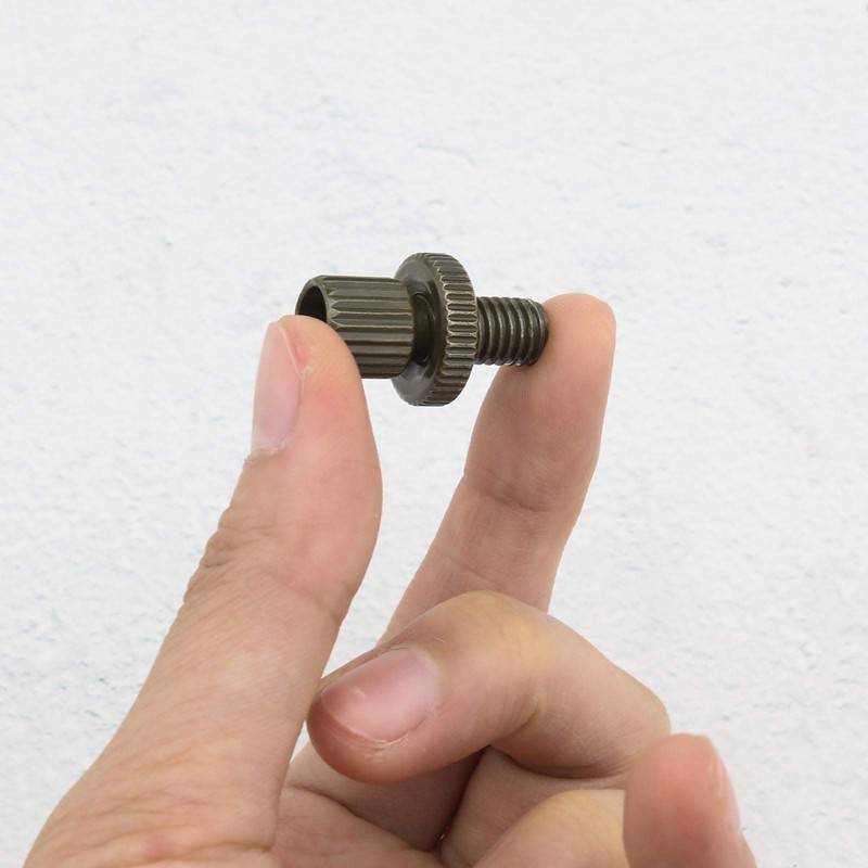 OTOTEC 4 x M8 Motorcycle Cable Adjustment Screws 8x28mm Front
