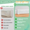 Gandeer 2 Pcs Metal Baseboard Heater Covers End Caps, Left