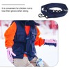 Outanaya Skiing Glove Leash Glove Holder Rope Safety Strap Rope