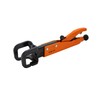 Grip-On 92507 7-Inch Axial Grip JJ-Shaped Locking Pliers in Orange