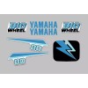 oracal Blue graphics kit fits Yamaha 1987 BW80 BIG WHEEL