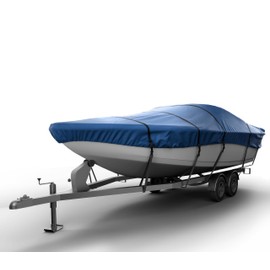 Seal Skin Covers Universal Boat Cover, Waterproof Marine-Grade Cover for 20'-22'L x 106" W (Beam), Heavy-Duty & UV-Resistant, Ideal for Bass Boats, V-Hull, Fishing & Runboat