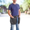 Apron Waist Cover with Plastic Buckle Multiple Pockets Server Aprons