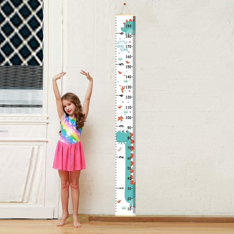 Viynran Child Growth Chart, Baby Growth Chart Kids Height Wall