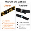 Moocuca Suitcase Strap, Suitcase Strap, 2 Pieces Suitcase Strap with