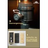 Campingmoon T-1D15 Camping Gas Lantern with Empty Tank Wooden Lantern