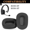 YunYiYi B450XT Replacement Earpads Compatible with BlueParrott B450-XT/B550-XT/B450 Noise Cancelling