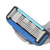 Men Manual Razor Six Blades Waterproof Precise Portable Removable Quick