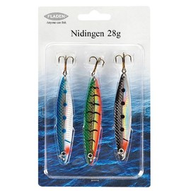 FLADEN Set 3 Nidingen Lure - Multi, 18 g