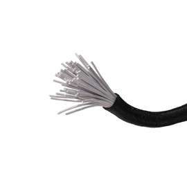 DQ-PP Gummiseil | 4mm | 5m | Schwarz | Expanderseil Expander Gummischnur Gummikordel Spannseil Planen Seil Spanngummi