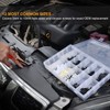 ANCLLO 292Pcs Car Plastic Rivets Fasteners Push Type Pin Rivets
