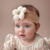 Dresyu Baby Flower Headbands Baby Girls Nylon Headband Soft Stretchy