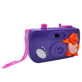 Kid's Pretend Animal Theme Camera Toy Set ( Pack) Colorful Cameras with 8 Wild Animal Images (6)