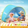 Zooawa Baby Beach Tent, Pop Up Beach Tent Sun Shade