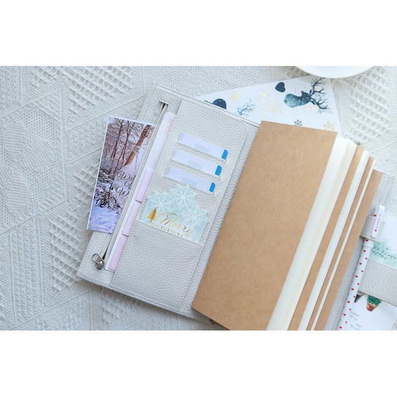 Moterm Companion Traveler's Notebook Cover - Improved Design with Back