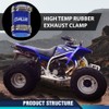 PIT66 High Temp Rubber Exhaust Clamp Compatible with Yamaha Blaster