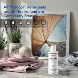 Silk & Wool Laundry Detergent, Cashmere Detergent, Double Concentrated Cashmere Shampoo, Compatible With Silk, Wool, Cashmere Delicate Wash, Soft And Comfortable - 3.72Fl Oz