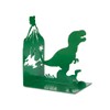 balvi Jurassic Bookend Green Based on Stories about Dinosaurs Metal