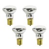 SQXBK 4PCS Gold Lava Light Bulb R39-E17-25W Lava Bulb Replacement