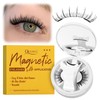 Pestañas magnéticas reutilizables con aplicador, pestañas magnéticas suaves y cómodas,
