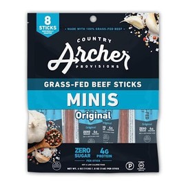 Country Archer Jerky Co. Beef Stick Original Mini 4 oz