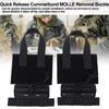 2pcs Outdoor Quick Release Cummerbund MOLLE Removal Buckle Nylon Portable