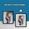 Somime 8x10 Precut Picture Mats,White 8x10 Picture Mats for 5x7