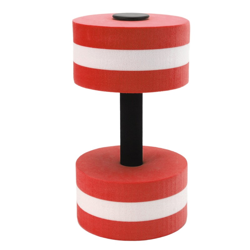 2 PCS EVA Water Floating Dumbbell Yoga Exercise Water Foam