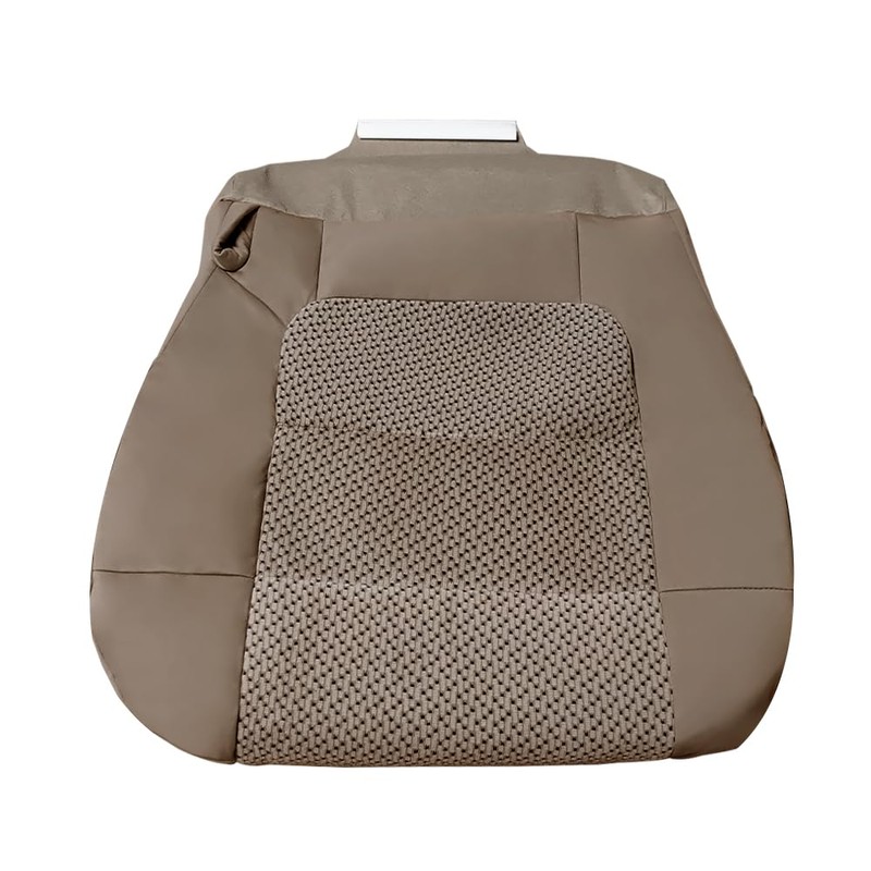 Zieichy Driver Side Bottom Replacement Cloth Seat Cover Med Parchment